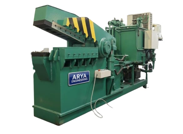 Scrap cutting shearing machine for steel scrap processing